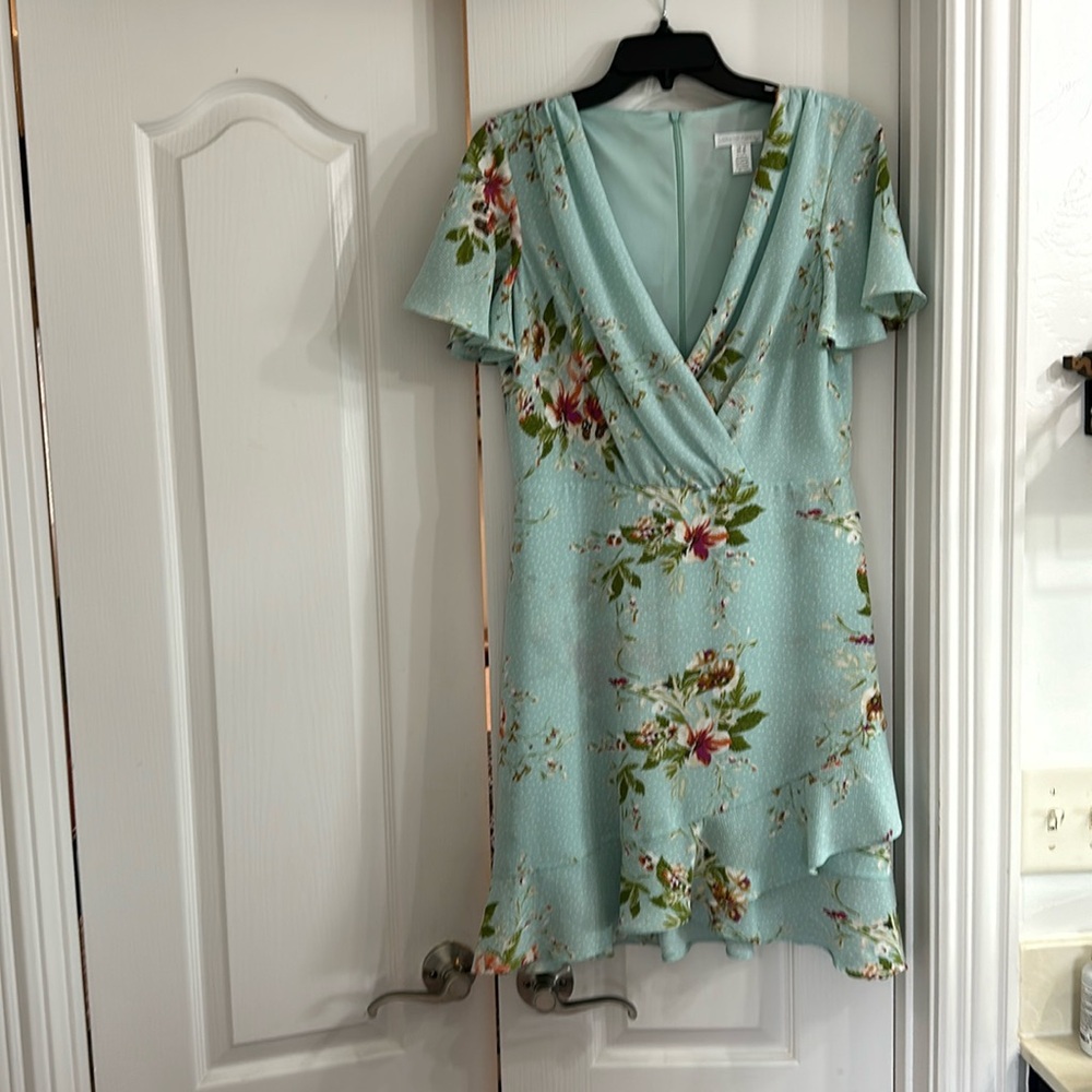 Short floral dress